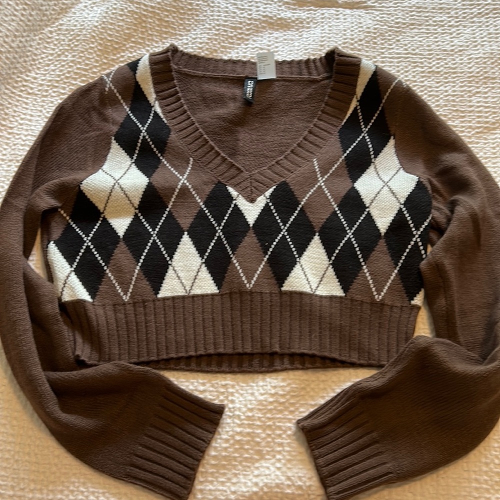 Women’s Long-Sleeve Crop H&M Size M (Never Worn)